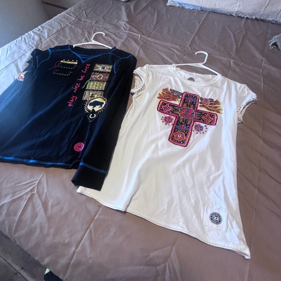 Double d ranch embroidered shirt bundle - Picture 1 of 14